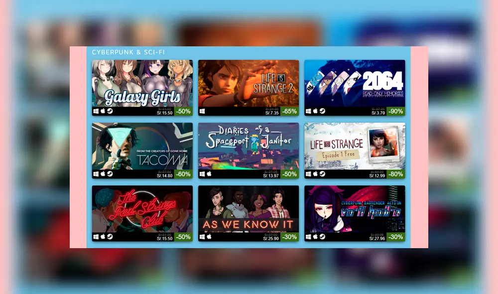 Los videojuegos con temática LGTB están con precios rebajados en Steam. Valve ha decidido celebrar el ‘día para salir del armario’ de esta manera. Los videojuegos con temática LGTB están con precios rebajados en Steam. Valve ha decidido celebrar el ‘día para salir del armario’ de esta manera.