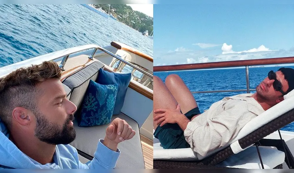 Ricky Martin presume escultural cuerpo en Instagram