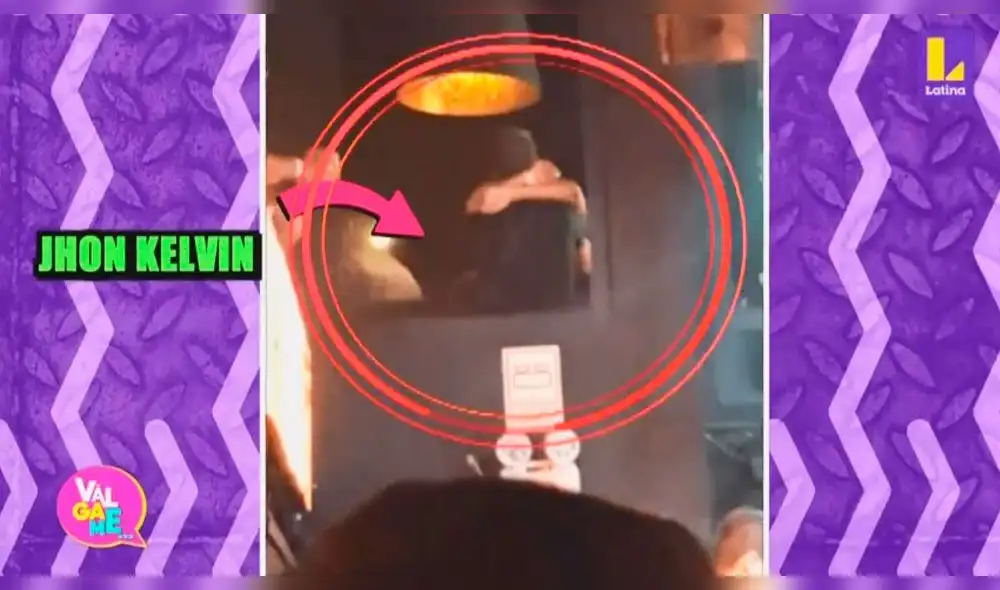 Cámaras de "Válgame" grabaron al cumbiambero con una misteriosa mujer dentro de un local nocturno. Cámaras de "Válgame" grabaron al cumbiambero con una misteriosa mujer dentro de un local nocturno.