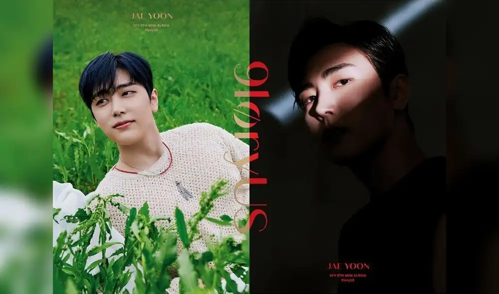 Jacket póster 'Summer Breeze' de JAE YOON de SF9 para su octavo mini álbum 9loryUS. Crédito: Instagram