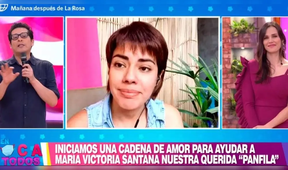 'La Pánfila' emocionada por recibir apoyo económico de artistas en En boca de todos