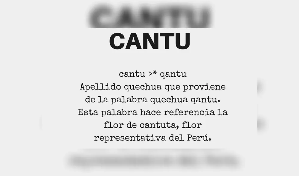 Facebook Viral: Descubre aquí el significado de los apellidos en Quechua [FOTOS]