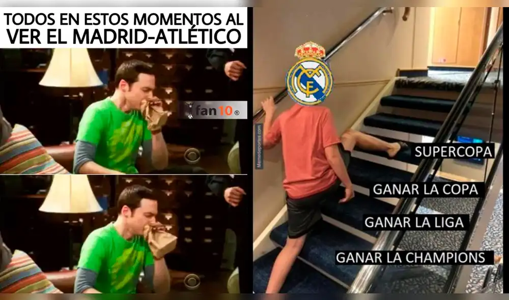 Real Madrid vs Atlético Madrid: memes por la final Supercopa de España. Foto Facebook. Real Madrid vs Atlético Madrid: memes por la final Supercopa de España. Foto Facebook.