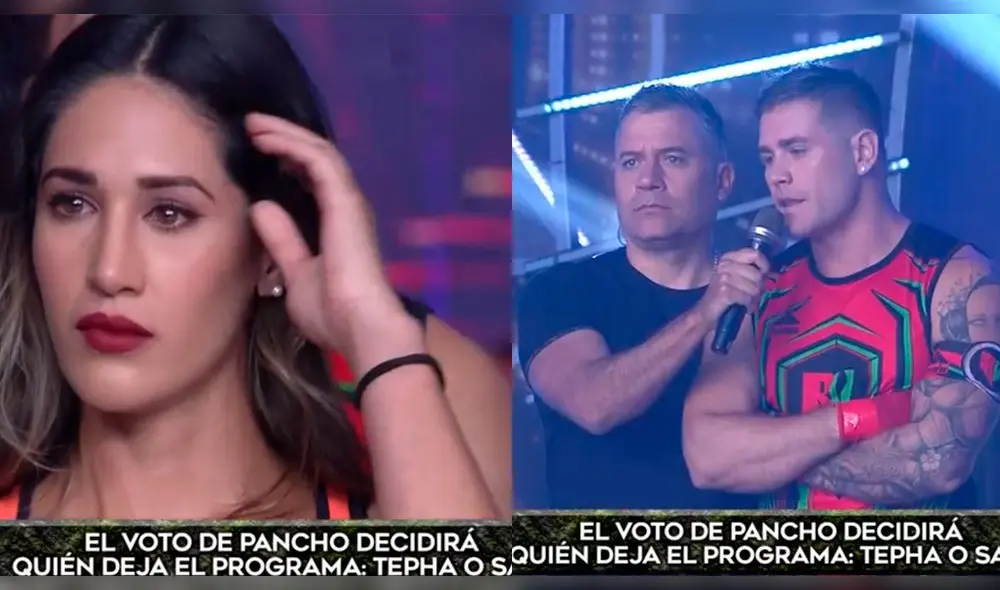 Tepha Loza rompió en llanto tras ser “eliminada” por Pancho Rodríguez en reality