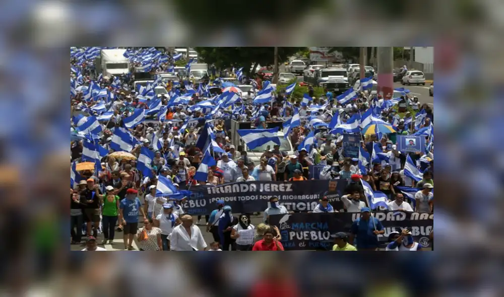 Nicaragua: miles toman calles de Managua en nueva jornada de protestas