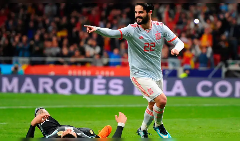 Argentina cayó goleada 6-1 ante España por fecha FIFA