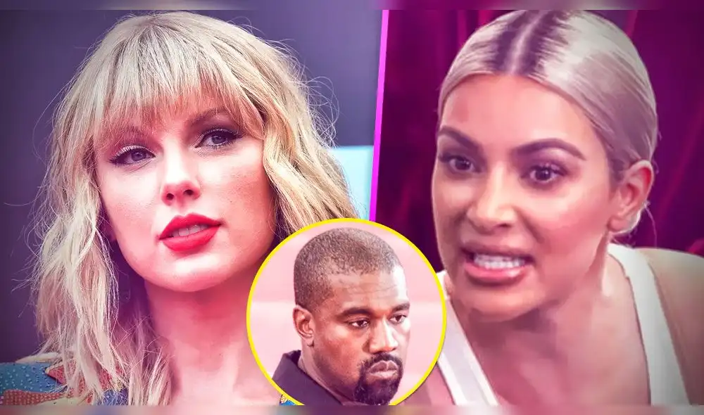 Kim Kardashian, Taylor Swift, Kanye West