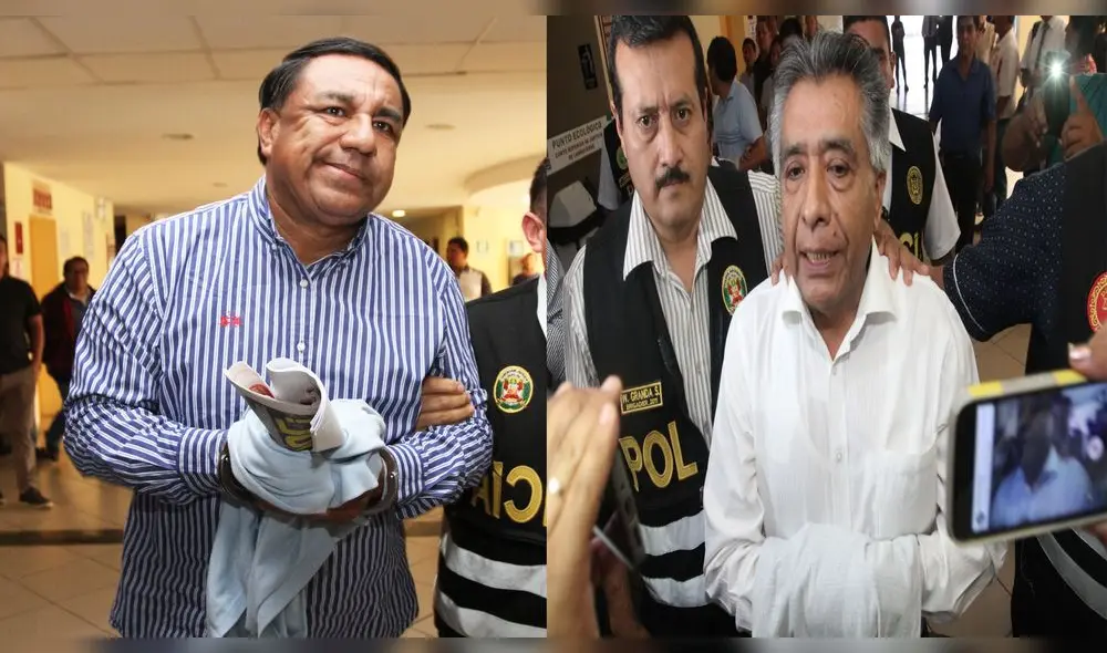 Willy Serrato y David Cornejo.