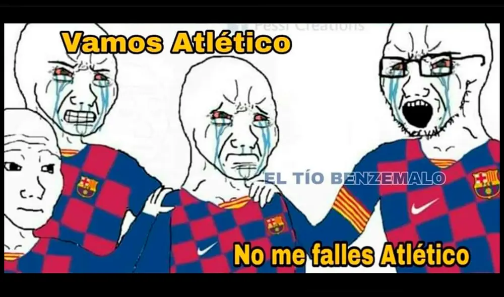 Real Madrid vs Atlético Madrid: memes previo a la final e la Supercopa de España. Foto: Facebook.