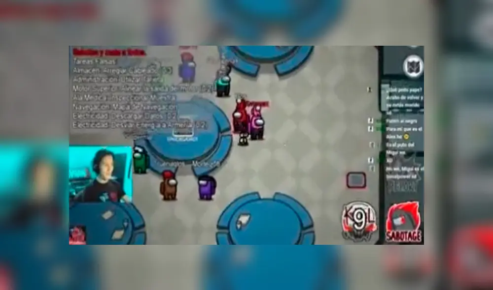 El objetivo es hallar a un impostor. Foto: Captura / Tiktok.