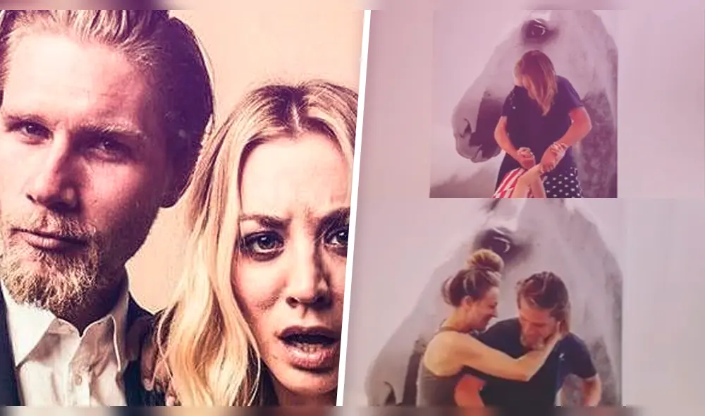 Kaley Cuoco y su esposo Karl Cook protagonizan divertido video al hacer el Koala Challenge
