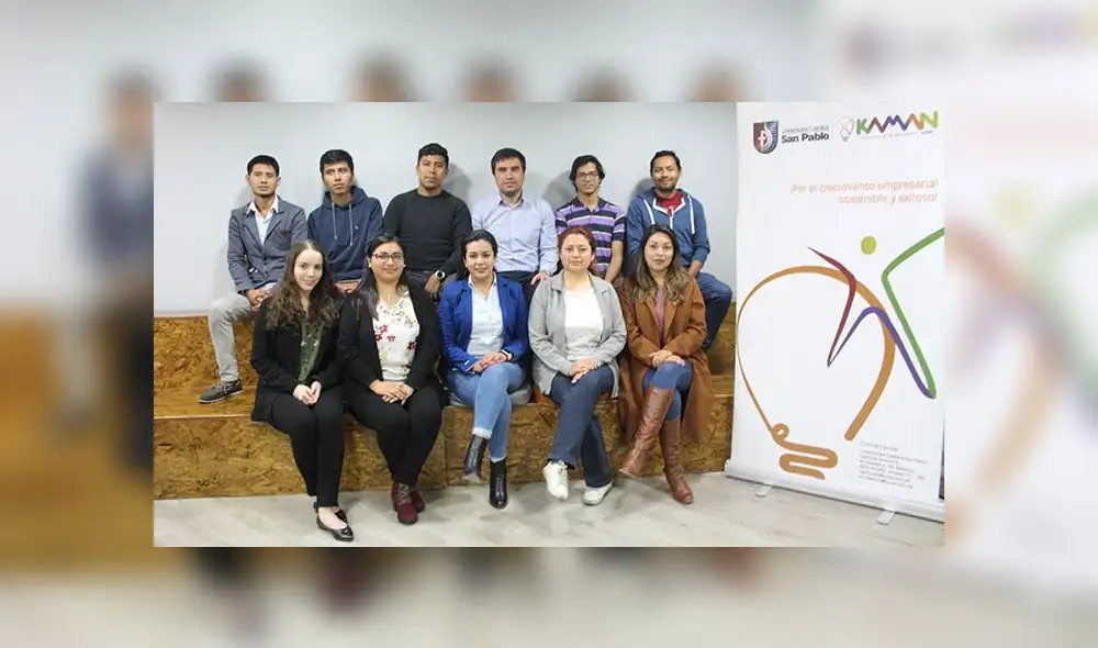 Cuatro de los proyectos ganadores son de la incubadora de negocios de la Universidad San Pablo de Arequipa
