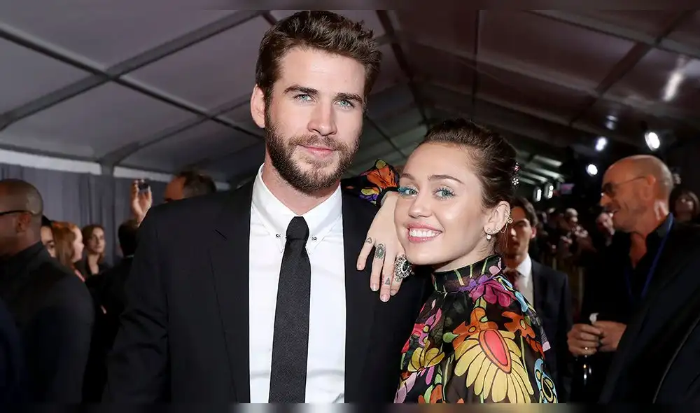 Miley Cyrus se burla de matrimonio con Liam Hemsworth en Instagram.