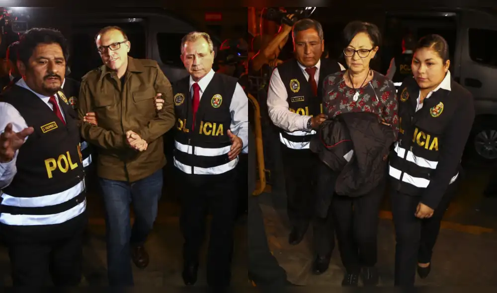 Pier Figari y Ana Herz serán trasladados a penales este viernes Pier Figari y Ana Herz serán trasladados a penales este viernes