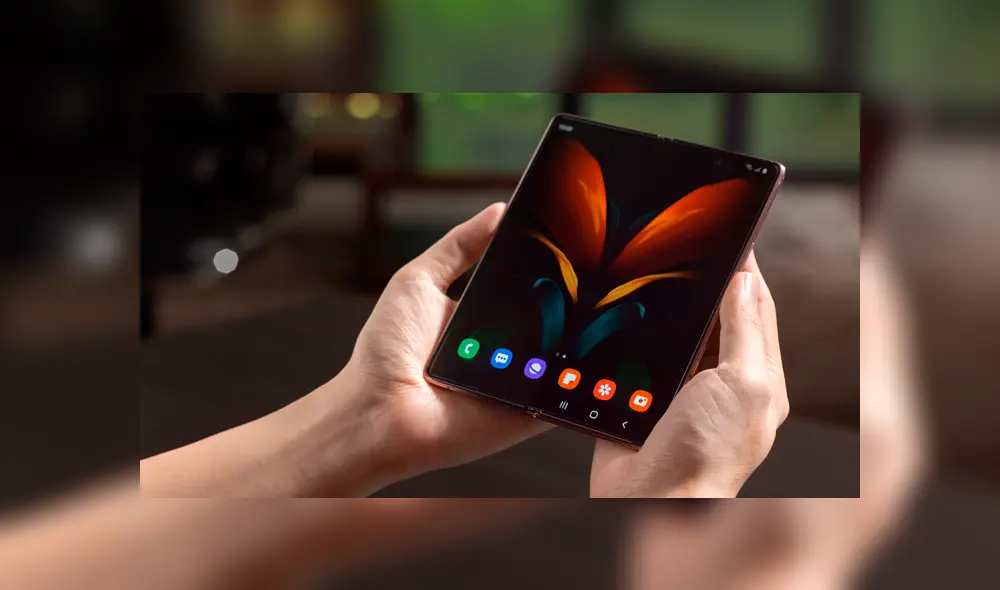 Diferencia entre el Galaxy Z Fold 2 y su predecesor. Foto: Samsung.