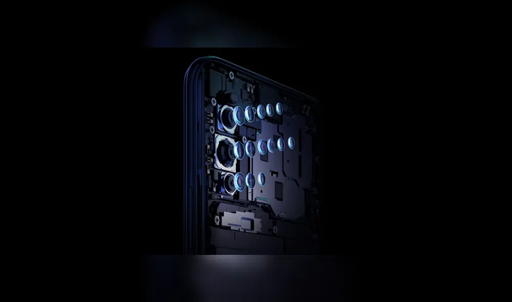 El sistema de triple cámara trasera está compuesto por 48 MP + 8 MP + 2 MP. El sistema de triple cámara trasera está compuesto por 48 MP + 8 MP + 2 MP.