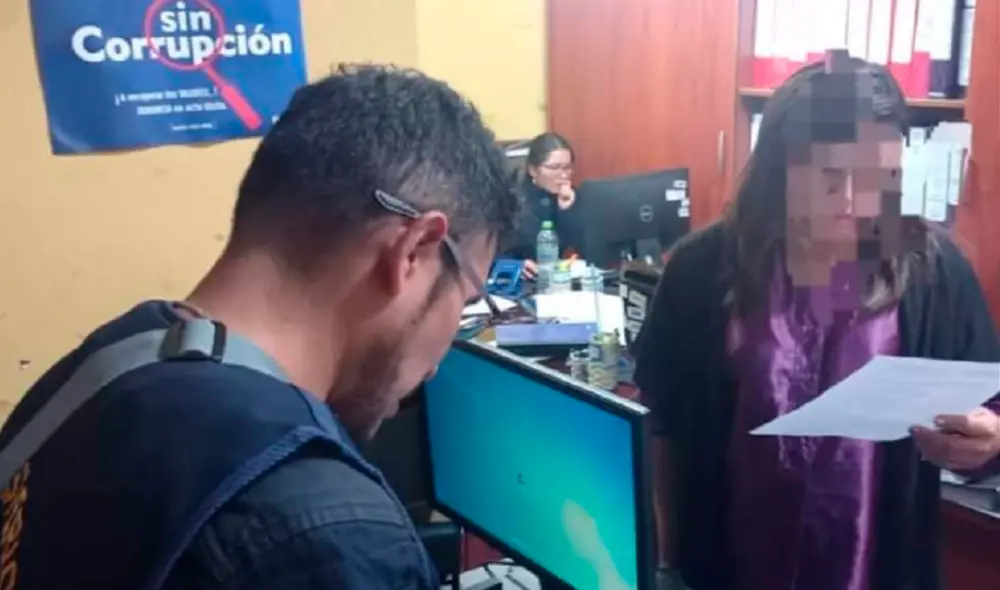 Esta diligencia estuvo a cargo del fiscal adjunto provincial Joan Salvador Toledo