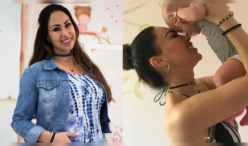 Melissa Loza muestra a su bebé en Instagram