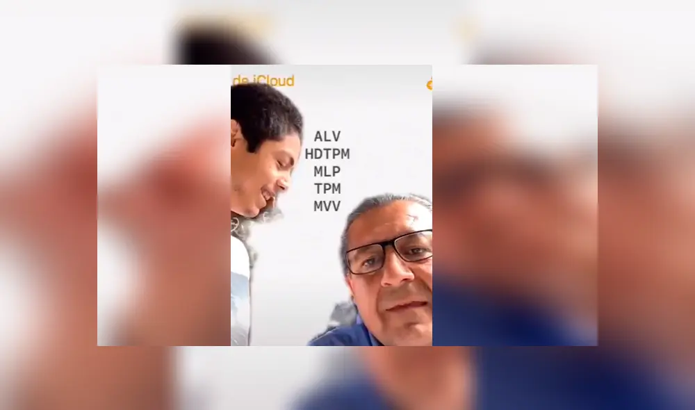 Video es viral en TikTok. Joven mostró a su papá abreviaturas de jergas que usan los jóvenes en redes, y este intentó descifrar cada una con peculiares frases. Fotocaptura: Twitter