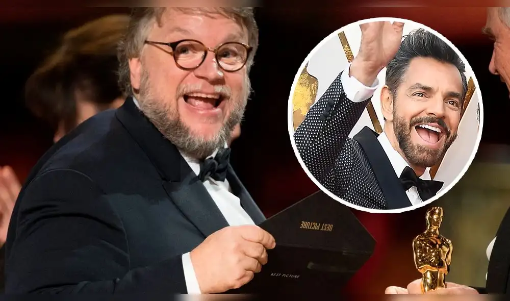 Eugenio Derbez comparte su emotivo encuentro con Guillermo del Toro en los Oscar 2018