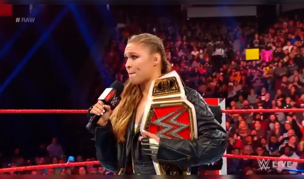 WWE RAW: Ronda Rousey se pronuncia luego de ayudar a Asuka en TLC [VIDEO]