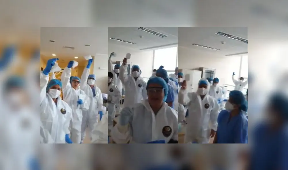 Enfermeras aseguran que no se niegan a trabajar, pero exigen condiciones dignas. (Foto: Captura de video) Enfermeras aseguran que no se niegan a trabajar, pero exigen condiciones dignas. (Foto: Captura de video)