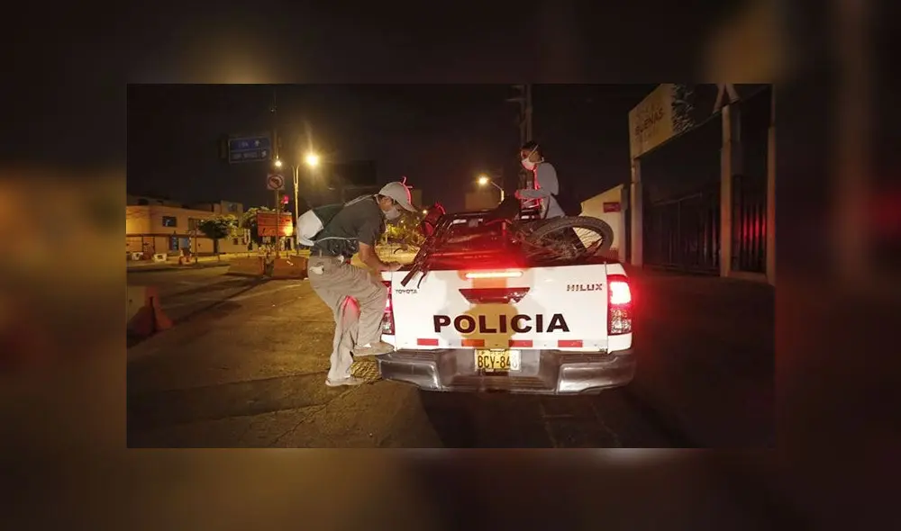 detenidos toque de queda detenidos toque de queda