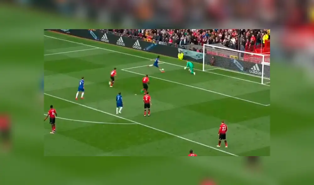 Manchester United vs Chelsea: grosero error de De Gea que terminó en gol de Marcos Alonso [VIDEO]