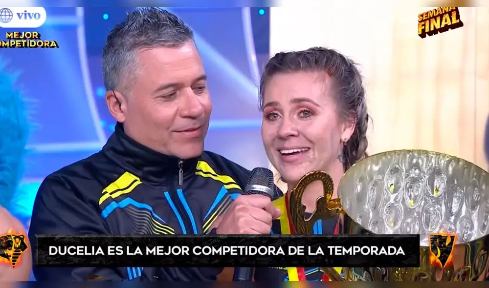 Ducelia Echevarría gana el título de "Mejor competidora" de "Esto es guerra" Ducelia Echevarría gana el título de "Mejor competidora" de "Esto es guerra"