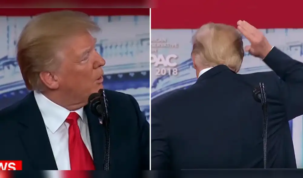 Donald Trump sufre descuido y revela problema con su cabello ¿Se está quedando calvo? Donald Trump sufre descuido y revela problema con su cabello ¿Se está quedando calvo?