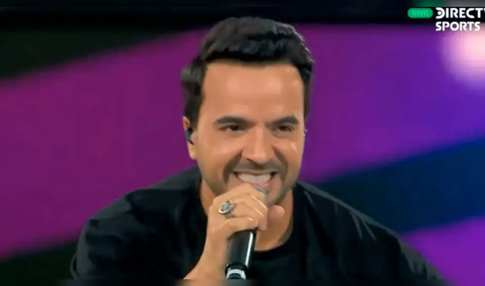 El cantante puertorriqueño puso el toque caribeño en la final del evento futbolístico.