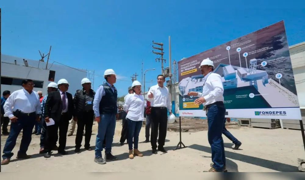 Moquegua: Obras de Desembarcadero Pesquero Artesanal de Ilo culminarán a fin de año