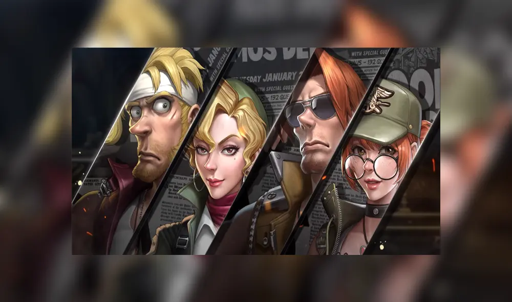 Aspecto personajes de Metal Slug. Foto: SNK