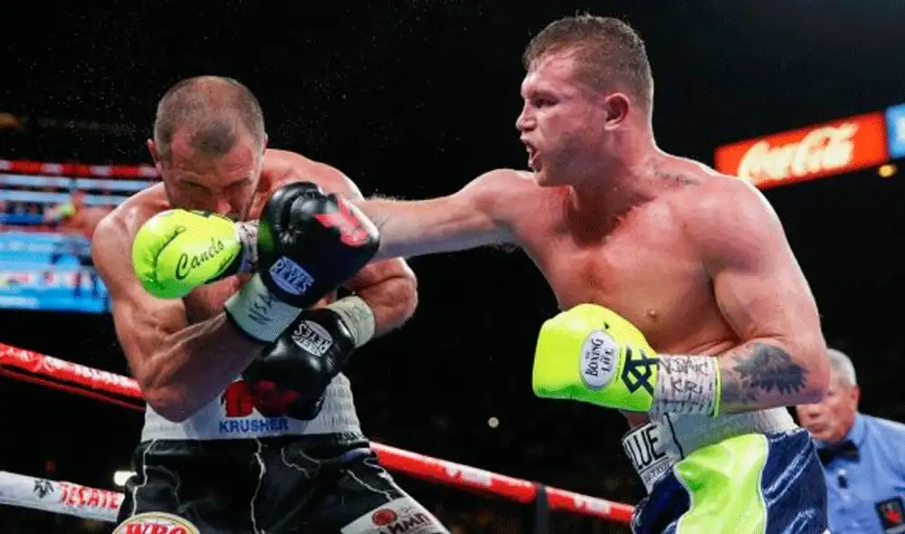 Canelo Álvarez noqueó a Sergey Kovale Canelo Álvarez noqueó a Sergey Kovale