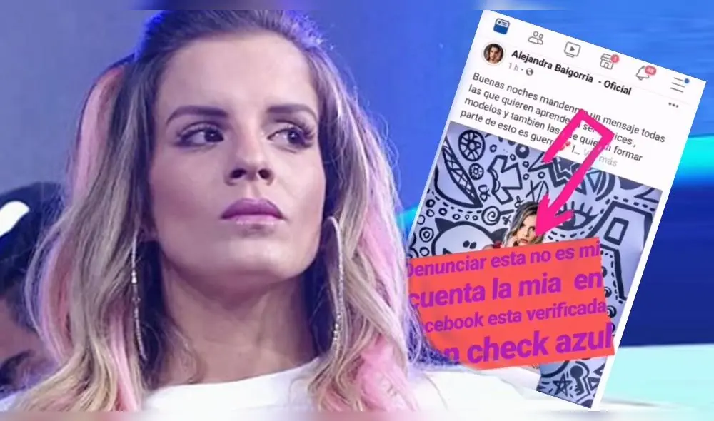 Alejandra Baigorria denuncia que usan su nombre para pedir fotos íntimas a mujeres Alejandra Baigorria denuncia que usan su nombre para pedir fotos íntimas a mujeres