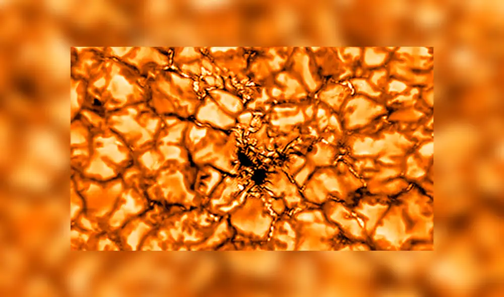 Mancha solar observada en alta resolución por el telescopio GREGOR. Foto: Leibniz-kis.de Mancha solar observada en alta resolución por el telescopio GREGOR. Foto: Leibniz-kis.de