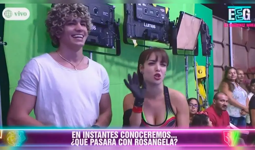 Rosángela Espinoza evidenció a Giusepe Benignini en EEG. Rosángela Espinoza evidenció a Giusepe Benignini en EEG.