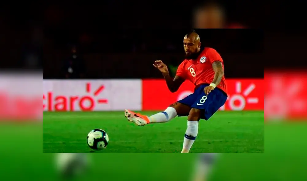 Arturo Vidal: “Sería bueno ganarle a Perú para que en Chile se olviden de los problemas” [VIDEO]