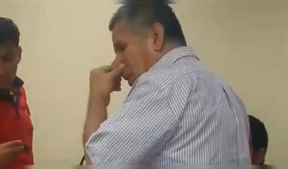 Chiclayo: exregidor investigado por corrupción llora durante audiencia [VIDEO]
