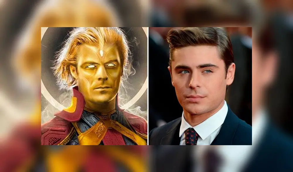 Zack Efron podría ser el próximo Adam Warlock. Créditos: Composición