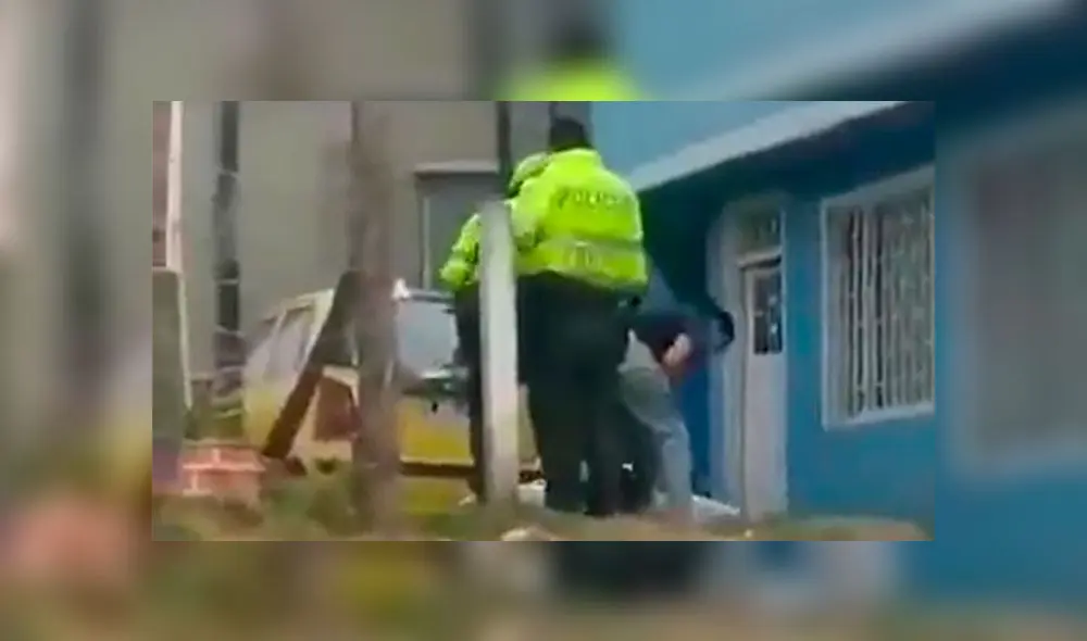 El presunto dueño del perro dijo haberlo adoptado esa misma semana. Fuente: captura de pantalla. El presunto dueño del perro dijo haberlo adoptado esa misma semana. Fuente: captura de pantalla.