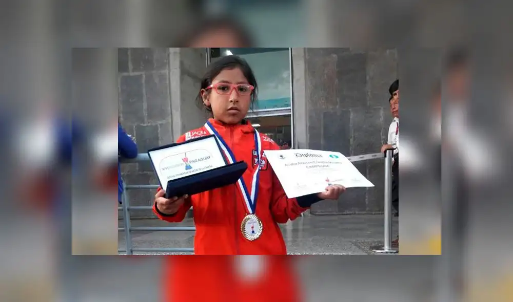 Niña cusqueña se corona como campeona nacional de ajedrez