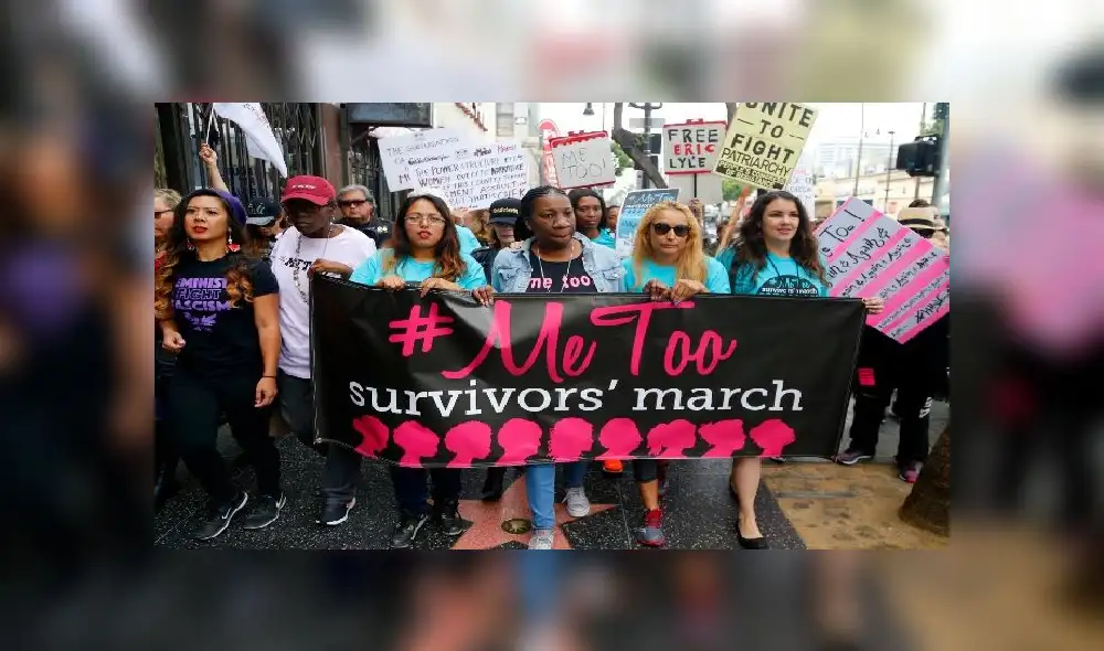 #MeToo - violencia de género - protestas - mujeres. Foto: Damian Dovarganes / AP Photo