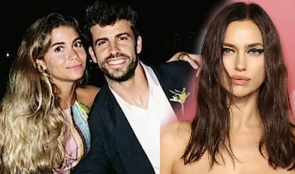 Gerard Piqué no estaría pasando el mejor momento de su relación con Clara Chía. Foto: Composición LR/ Instagram Irina Shayk