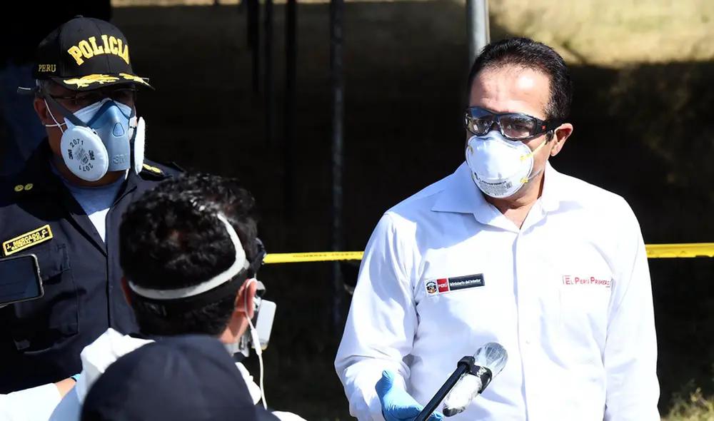 Ministro Gastón Rodríguez aseguró que no tolerarán ningún acto de corrupción. Foto: Mininter. Ministro Gastón Rodríguez aseguró que no tolerarán ningún acto de corrupción. Foto: Mininter.