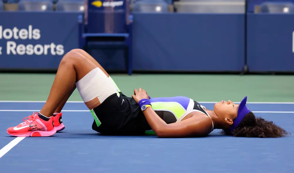 Naomi Osaka venció por 2 sets a 1 a Victoria Azarenka y es campeona del US Open 2020. Foto: AFP