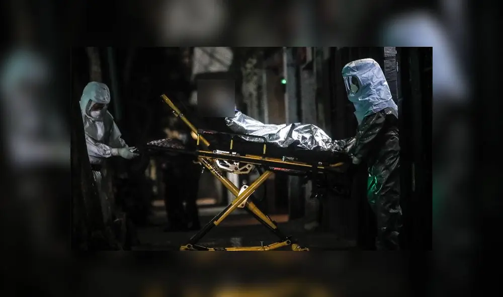 Muertes por coronavirus. Créditos: Juan Ignacio Roncoroni / EFE