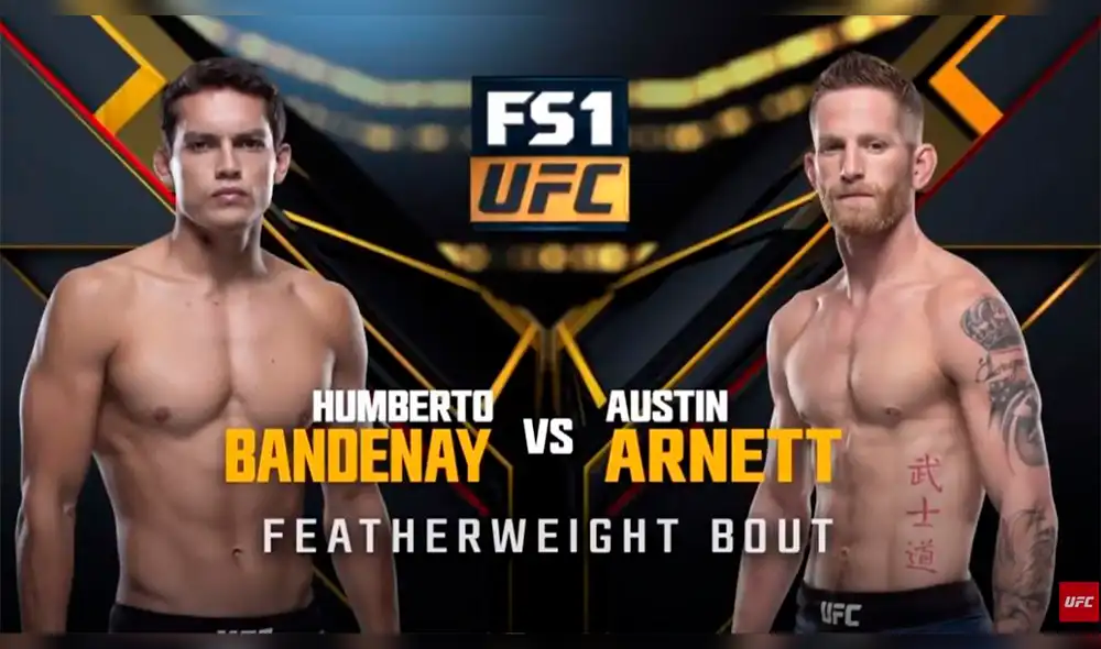 Humberto Bandenay perdió por decisión unánime en el UFC Argentina