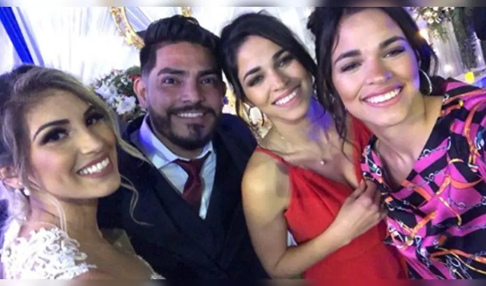 Erick Elera y Andrés Wiese tienen emotivo reencuentro en boda del cantante