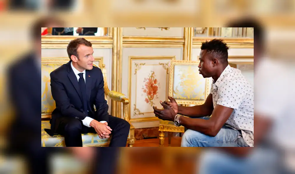 Macron otorgó nacionalidad francesa a hombre que salvó a niño de edificio [FOTOS] 